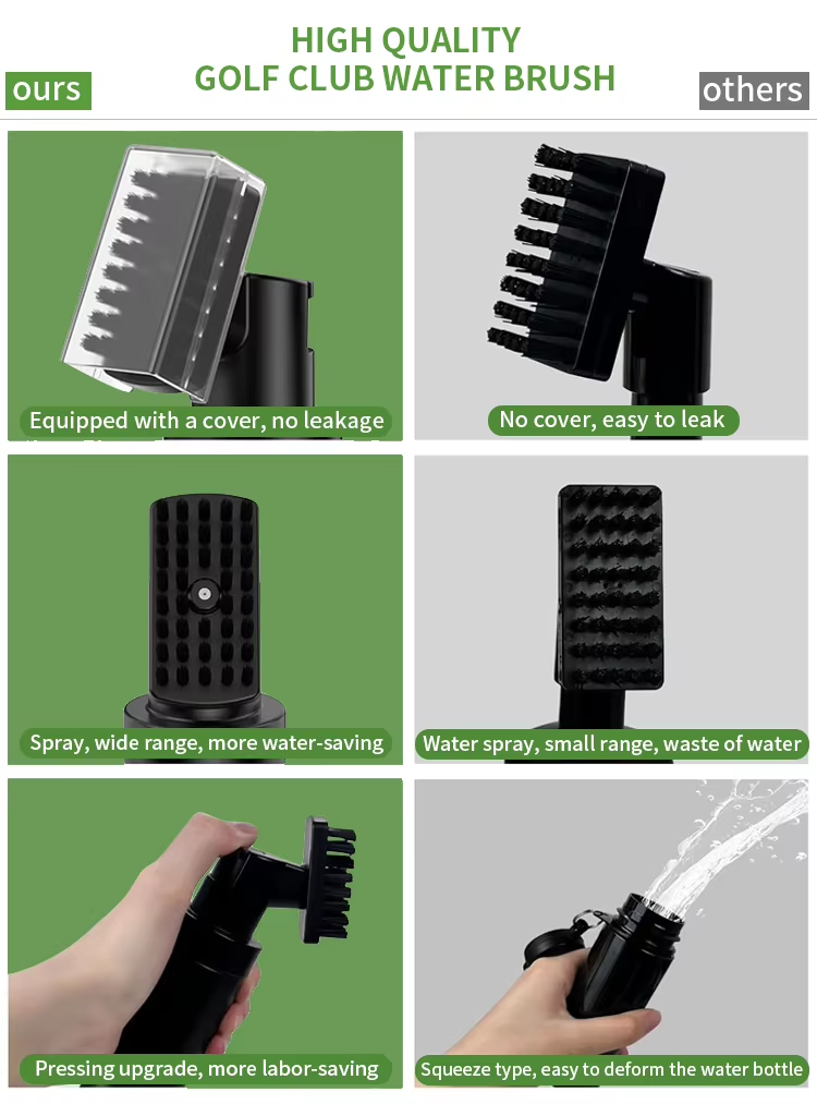 Golf Club Cleaning Brush with Nylon Bristles9