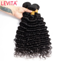 wholesale bundles deep wave bundles deals human hair bundles hair extension Peruvian brazilian hair weave bundles non-remy