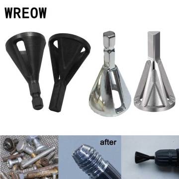 Mould steel Deburring External Chamfer Tool drills Bits Remove Burr Silver Tire Repair damaged bolts Hand Tools Woodworking