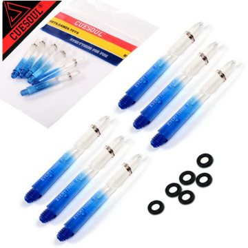 CUESOUL 5 Colors Darts Shafts Nylon 6pcs 2BA Dart Shaft For Professional Darts Plastic Dart Shafts Accessories