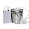 5L Upgraded Electric Milking Machine Milker For Cattle Sheep Integrated Pump Stainless Steel Bucket Farm Breeding Equipments