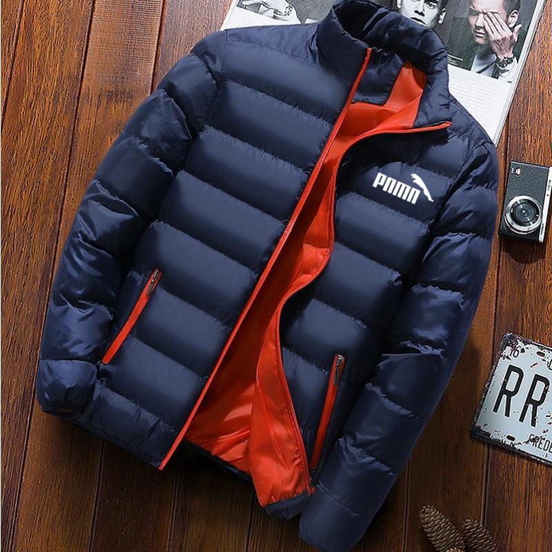 HOT!Men's winter coat 2020, men's Parka Coat, men's collar, coat and thick men's solid coat, winter parka, m-4xl