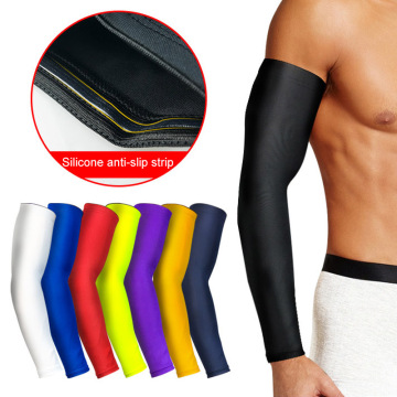 1pcs Basketball Elbow Support Protector Bicycle Cycling Sports Safety Elbow Pad Long Arm Sleeve FK88