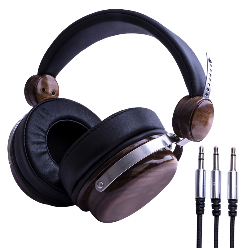 wood headphone