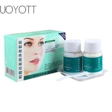 Hair Bleaching Cream Eye Brow Cream Lighten Dark Hair Women Mustache Remove Eye Brow Bleach Fast Permanent