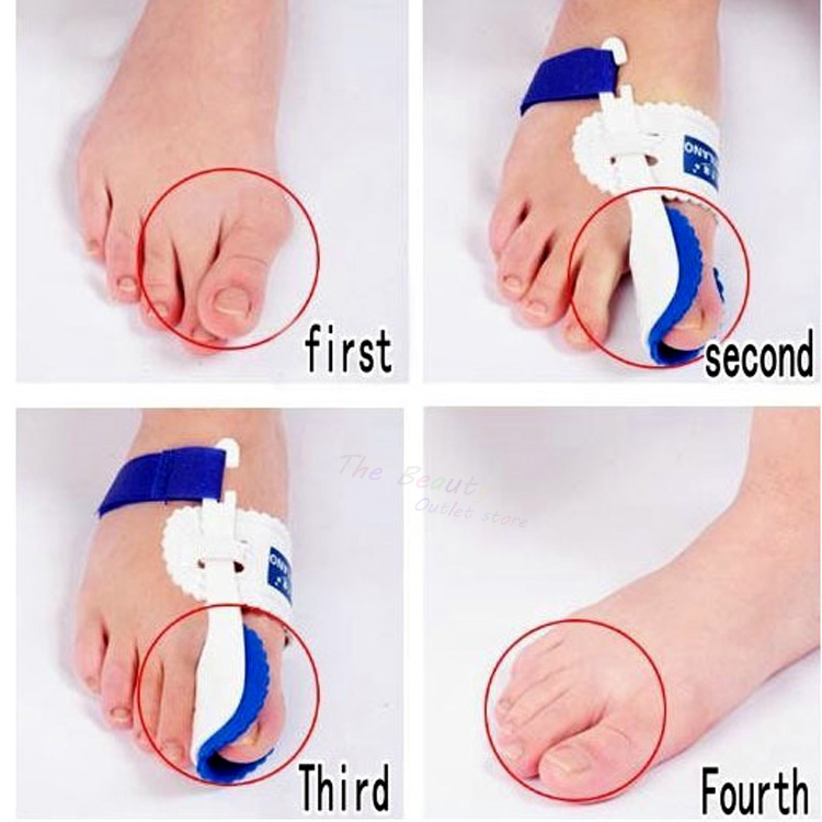 Bunion Corrector Splint Big Toe Straightener Foot Pain Relief Hallux Valgus Correction Orthopedic Supplies Pedicure Foot Care
