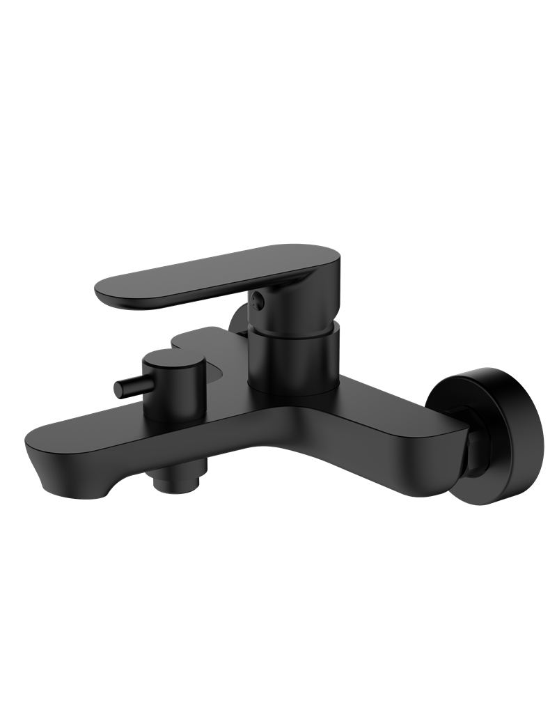 single level shower faucets