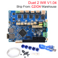 Cloned Duet 2 Wifi V1.04 Control Board Duetwifi 32Bit Duet2 PanelDue Touch Screen 3D Printer Parts CNC Ender 3 Pro VS Duex5