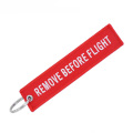Remove Before Flight Keychain Jewelry Embroidery Engineer Key Chain for Aviation Gifts Luggage Tag Fashion Pilot Key Chains