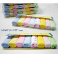 8Pcs Baby Infant Newborn Cotton Bath Towel Washcloth Bathing Feeding Wipe Cloth Soft