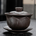 Chinese Traditions Gai Wan Tea Set Bone Kung Fu TeaSet Gaiwan Tea Cup Porcelain Bowl For Travel Beautiful And Easy Kettle