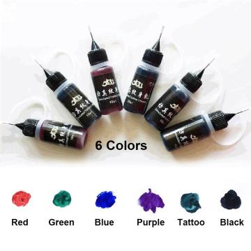 Professinal Tattoo Ink Pigment Set Breathable Waterproof Temporary Tattoo Film For Women Men Body Art