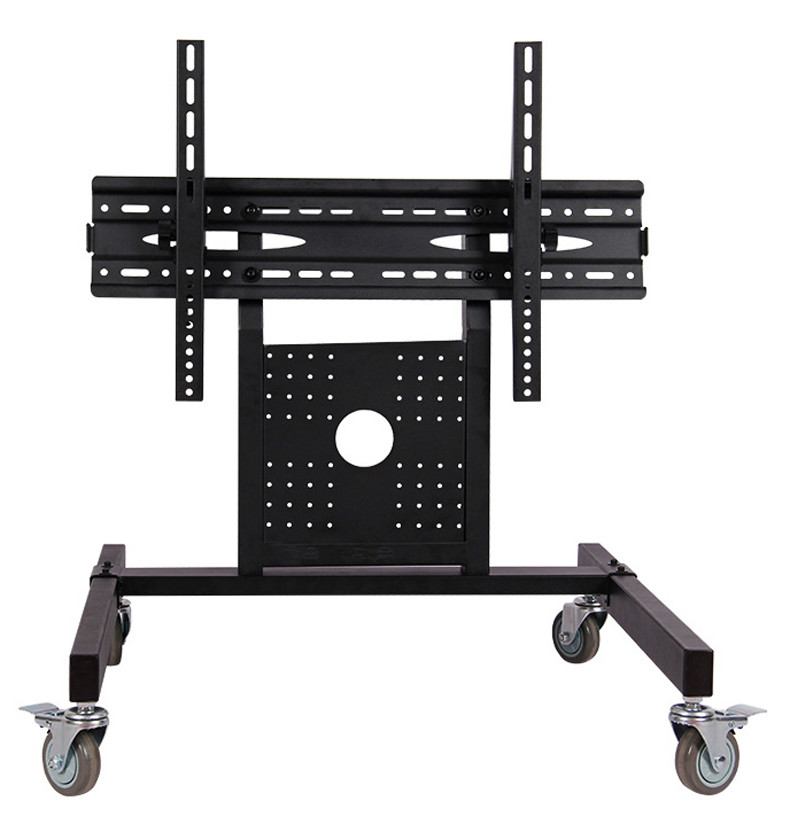 Hyvarwey Rolling TV Mount Stand Trolley 32-65inch Plasma Screen LED LCD Monitor Low Height Stand Cart D750