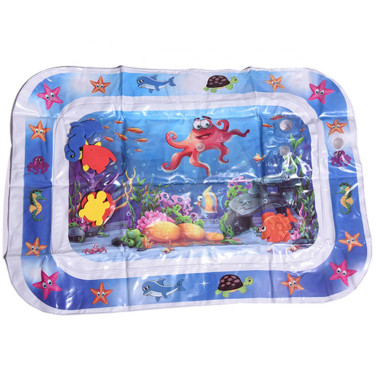 Octopus Baby Water Mat Tummy Time Baby Mat 4