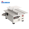 Aluminum miniature table saw high precision DC 24V 7000RPM cutting machine DIY model saws precision carpentry chainsaw