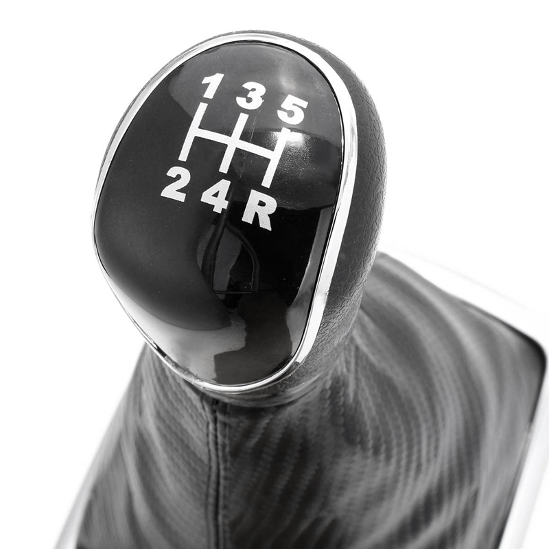 5 Speed Gear Shift Knob Boot Cover for Ford Focus 2005-2008