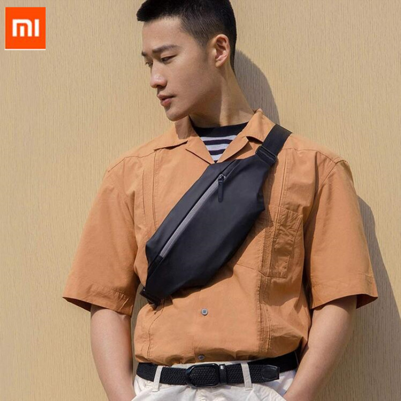 Newest Xiaomi Multifunctional Sports Leisure Chest Bag Waist Bag Outdoor Sports Shoulder Bag Belt Bag Pouch Packs Waterproof Bag