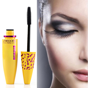 3D Thick Curling Lasting Waterproof Mascara Silk Fiber Eyelash Extension Makeup Black Waterproof Eye Lashes cosmetics TSLM1