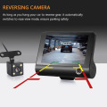 4 inch HD 1080P 3 Lens Car DVR Dash Cam Vehicle Video Recorder Rearview Camera 170 Degree