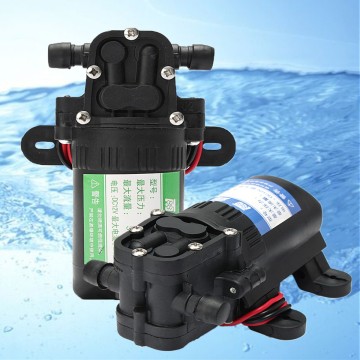 DC 12V 70PSI 3.5L/min Agricultural Electric Water Pump Black Micro High Pressure Diaphragm Water Sprayer Car Wash 12 V 0.48