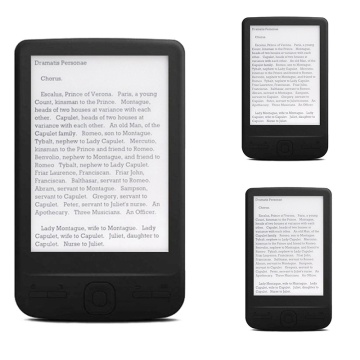 4.3 Inch E-Ink Ebook Reader 800X600 Ereader Electronic Paper Book with Front Light PU Cover