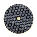 RIJILEI 7 Pcs 100mm Dry Polishing Pad 4 Inch Sharp Type Diamond Polishing Pads For Granite Marble Sanding Disc For Stone
