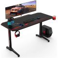 55" Ergonomic Gaming Desk E-sports Computer Desk with Mouse Pad HDF Laptop Table Gamer Table Pro Workstation Home Furniture