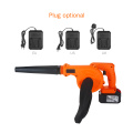 Cordless Leaf Blower Vacuum 21V 4.0 Ah Lithium Battery Powered Electric 2 in 1 Sweeper &amp; Vacuum for Clearing Dust Leaf Snow