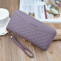 PUIMENTIUA Long Women's Wallet Female Purses Tassel Coin Purse Card Holder Wallets Female Pu Leather Clutch Money Bag Wallet