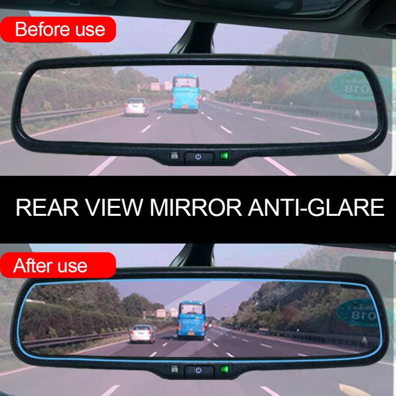Car Rearview Mirror Waterproof Membrane Anti-glare Anti-fog FilmCan Protect Your Vision Driving On Rainy Days