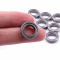 10Pcs Bearing Steel Flanged Miniature Bearing 5/6/8/10mm Micro Thin Ball Bearings For Machine Mold Bearing Tool
