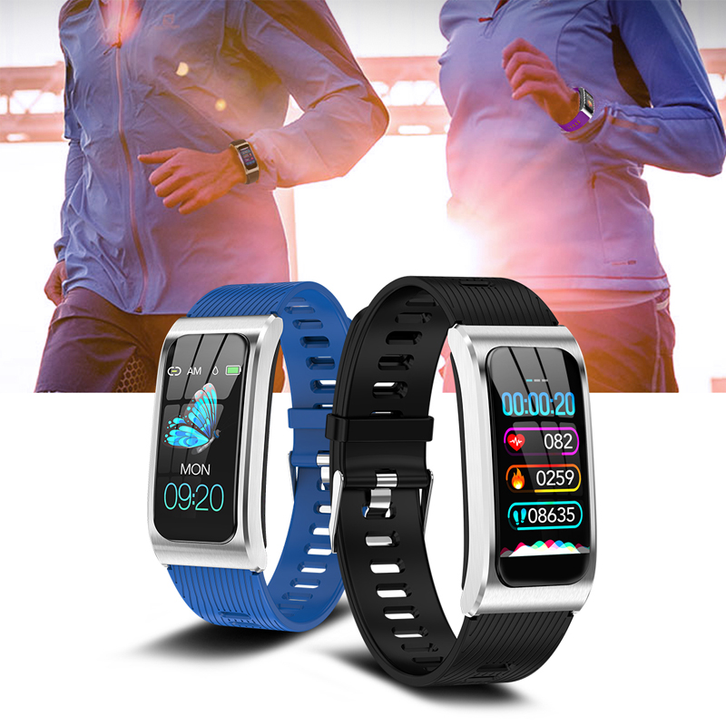 Smart bracelet AK12 Color Screen Ip68 Waterproof Women's Watch sphygmomanometer menstrual cycle activity monitor Sports Band