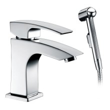 Widespread Bathroom basin Faucet mixer tap with sprayer