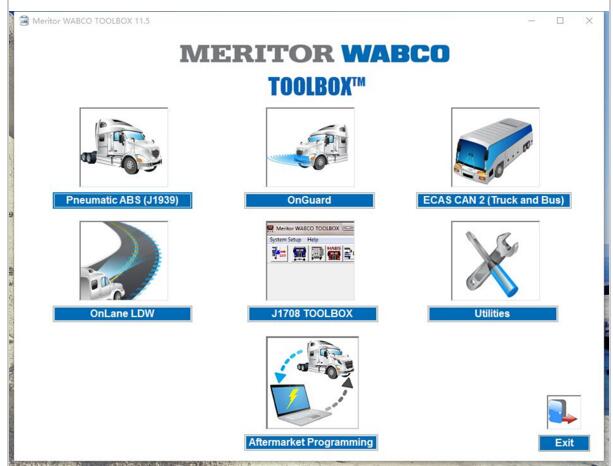 HEAVY DUTY ABS TRACTOR/TRAILER DIAGNOSTIC SOFTWARE KIT For Bendix,Haldex,Meritor Wabco,Wabash