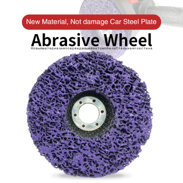 Poly Strip Disc Abrasive Wheel Paint Rust Remover Clean Grinding Wheels for Durable Angle Grinder Car Truck Motorcycles