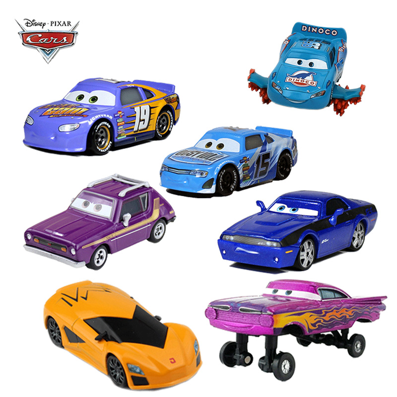 Disney Pixar Cars 2 3 Dies Lightning McQueen Jackson Storm Ramirez 1:55 Die Casting Car Metal Alloy Children's Toy Gift