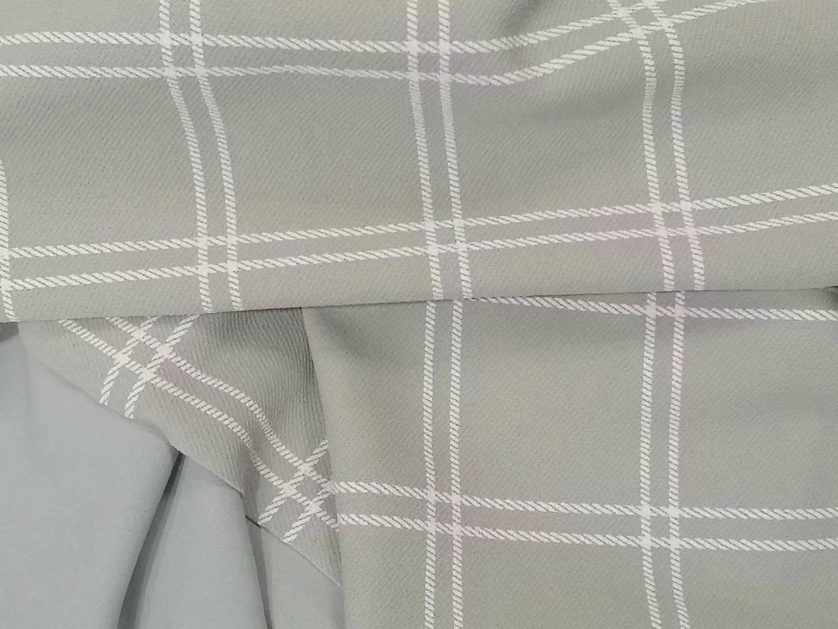 KNITTED polyester spadex twill printed fabric