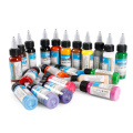 New Red Black Blue 21 Colors Tattoo Ink Set Permanent Tattoo Colour Paint Pigment Eyebrow Makeup Art Professional Supplies