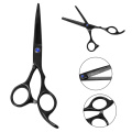 New Profession Hair Trimmer 6in Stainless Steel Hairdressing Scissors Salon Shears Dazzling Black