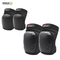 WOSAWE 4pcs Elbow and Knee Protector PP Shell Knee Brace Support Joelheira Knee Pads For Volleyball Roller Skating Snowboarding