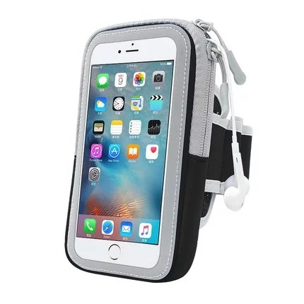 6 inch Armband for iphone xs Mobile Phone Arm bag holder for your mobile phone Gym Running Sport Arm Band for xiaomi mi8 huawei