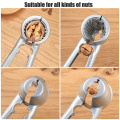 Multifunctional Crack almond Walnut Hazel Filbert Nut Kitchen Nutcracker Sheller Clip Tool Clamp Plier Cracker Pecan Hazelnut