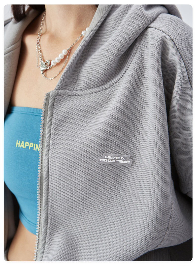 Zipper Up Hoodie