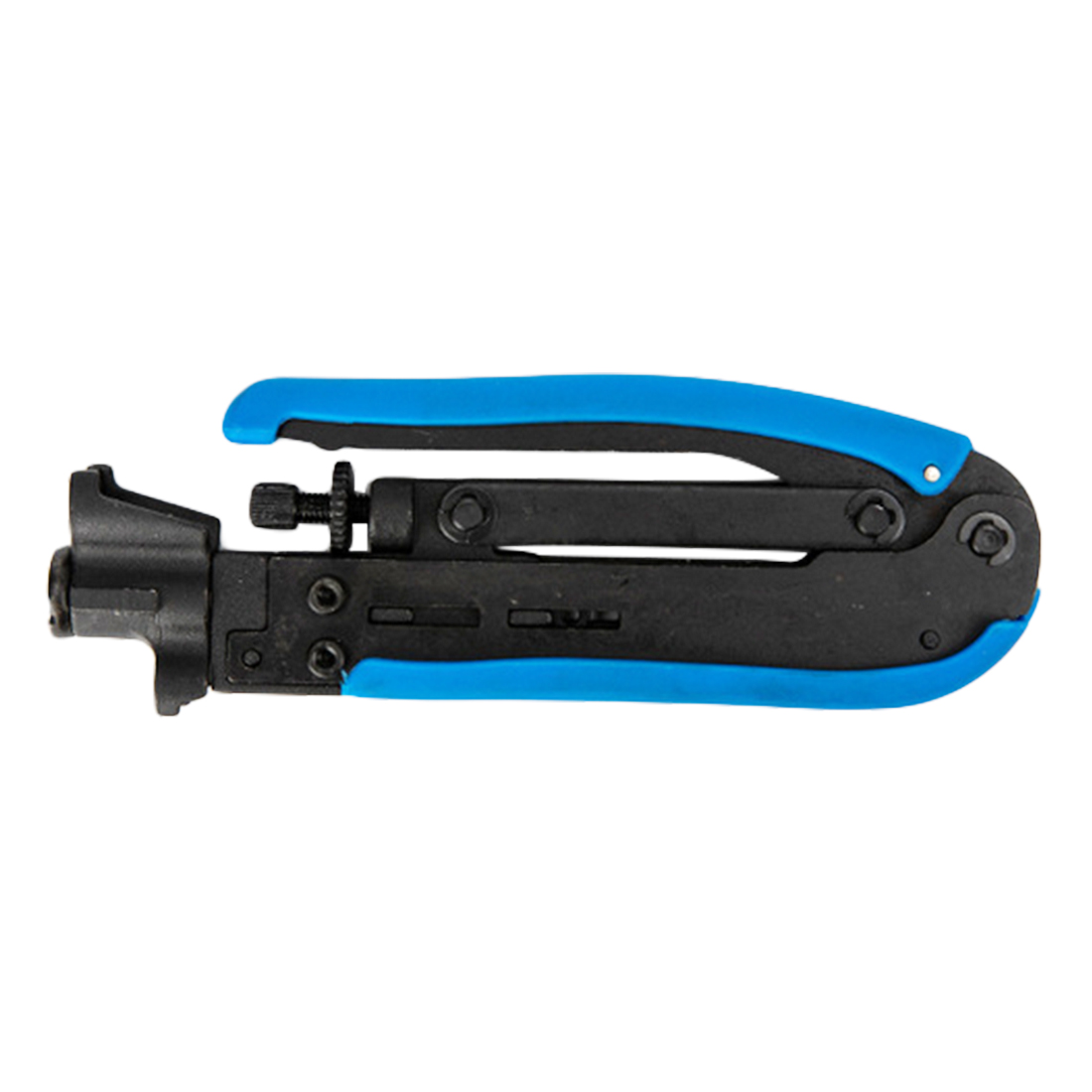 Electric Stripping Tools 1pcs Compression Wire Crimper Plier Crimping Tool For RG59 RG6 RG11 F Coaxial Connectors Cable