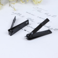 Black Stainless Steel Nail Clipper 2style Nail Cutting Machine Professional Nail Trimmer High Quality Toe Nail Clipper Nail Tool