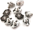 10Pcs M2 (M3, M4, M5, M6 Are Available Too) Clip 304 Stainless Steel Wire Rope Simple Grip Cable Clamps Caliper