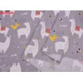 Pink Gray Alpaca Twill Cotton Fabric,DIY Sewing Patchwork Quilting Fat Quarters Tecido Cloth Tilda For Baby Dress Sheet Textiles