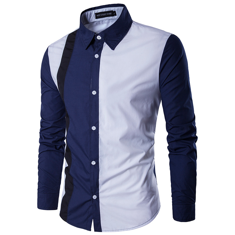 Zogaa men shirt long sleeve Men Long Sleeve Shirt Cotton Samrt Business Office Men's Full Sleeve Fitness Men's Dress Shirts