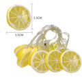 2019 Fresh Lemon Orange Wedding String Fairy Light Christmas LED Festoon Led String Light Party Garden Garland on The Window