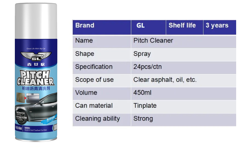 pitch cleaner spary